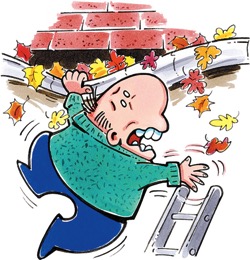 Gutter cleaning